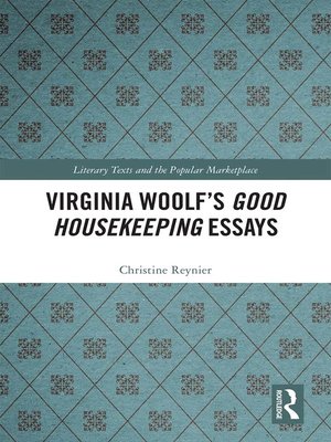 cover image of Virginia Woolf's Good Housekeeping Essays